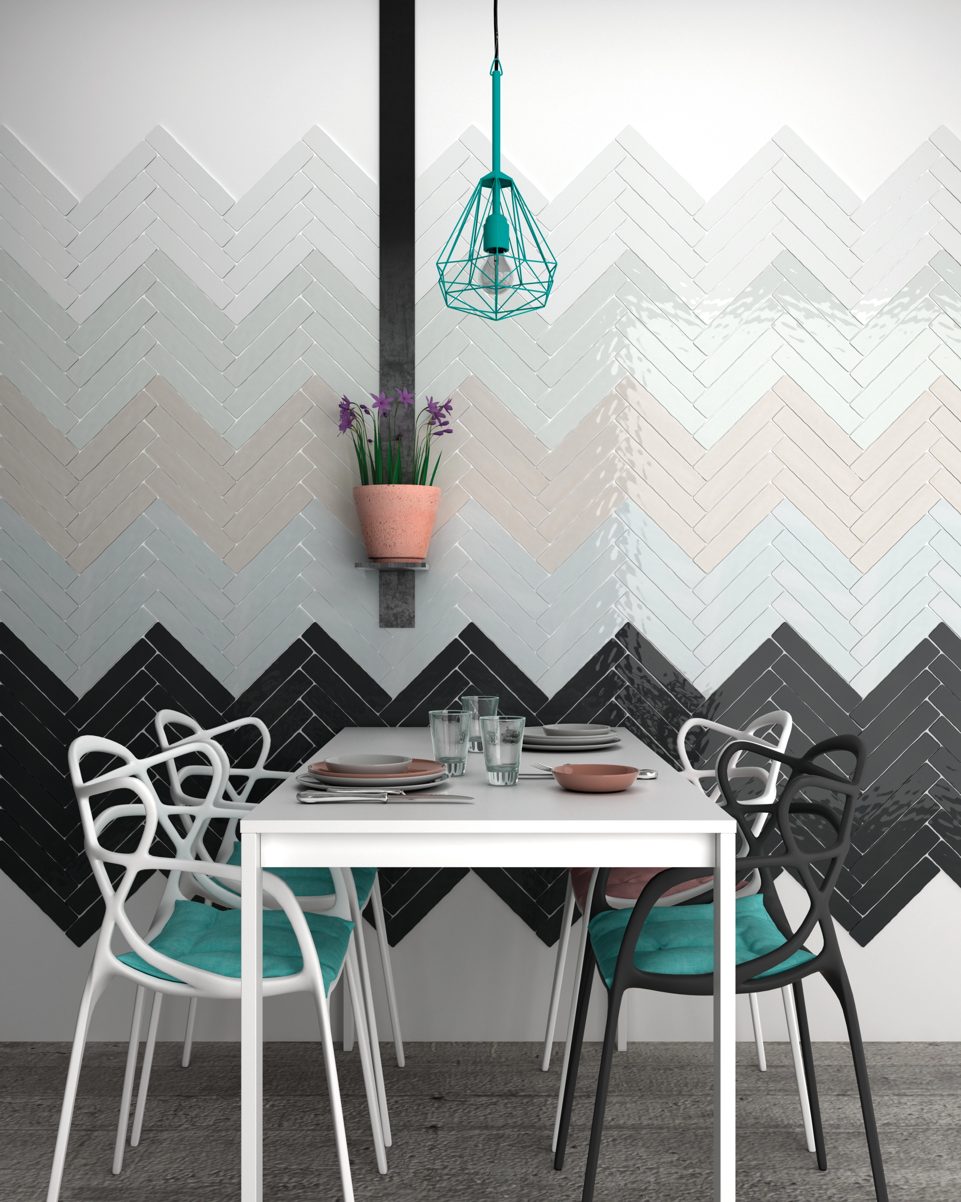 Cevica Rustic, Color