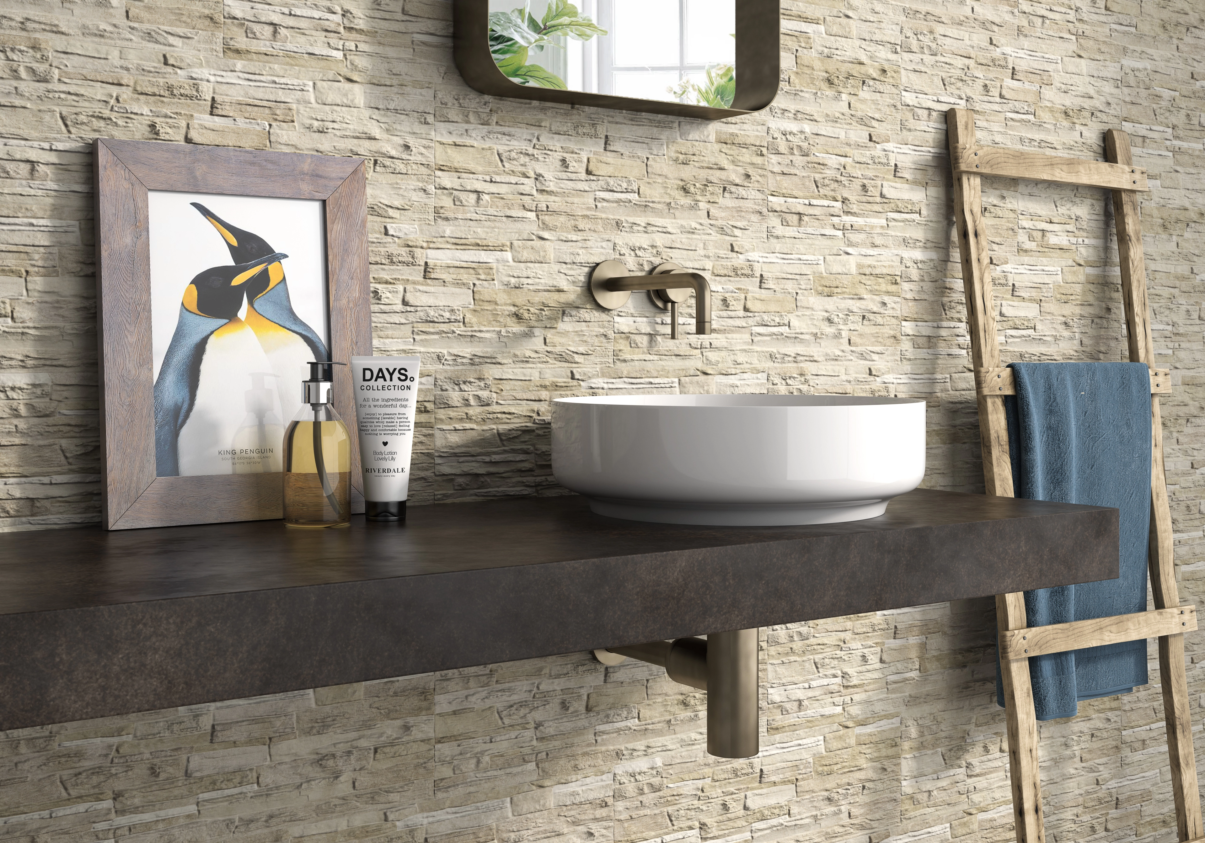 Geotiles Mubi, Stone