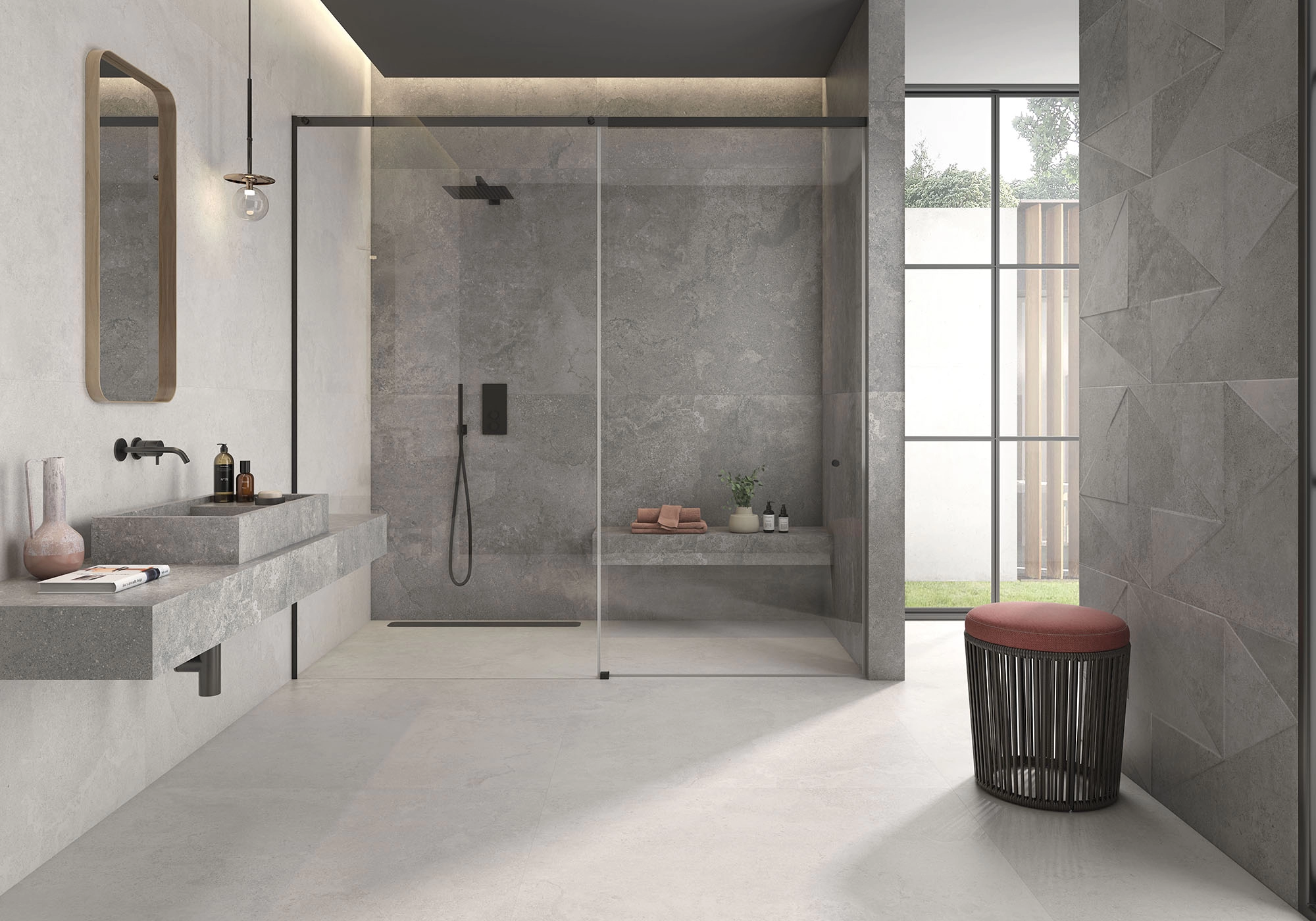 Geotiles Hermes, Stone