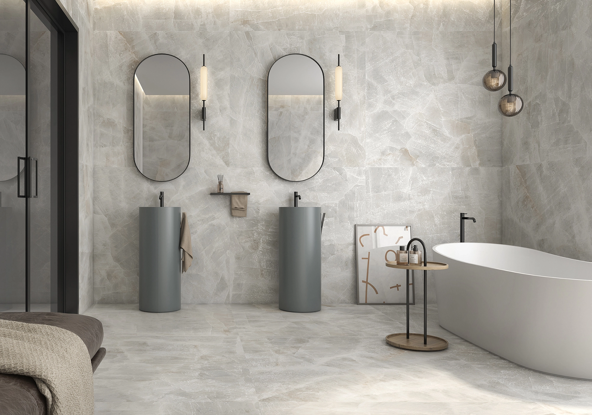 Geotiles Frozen, Marble