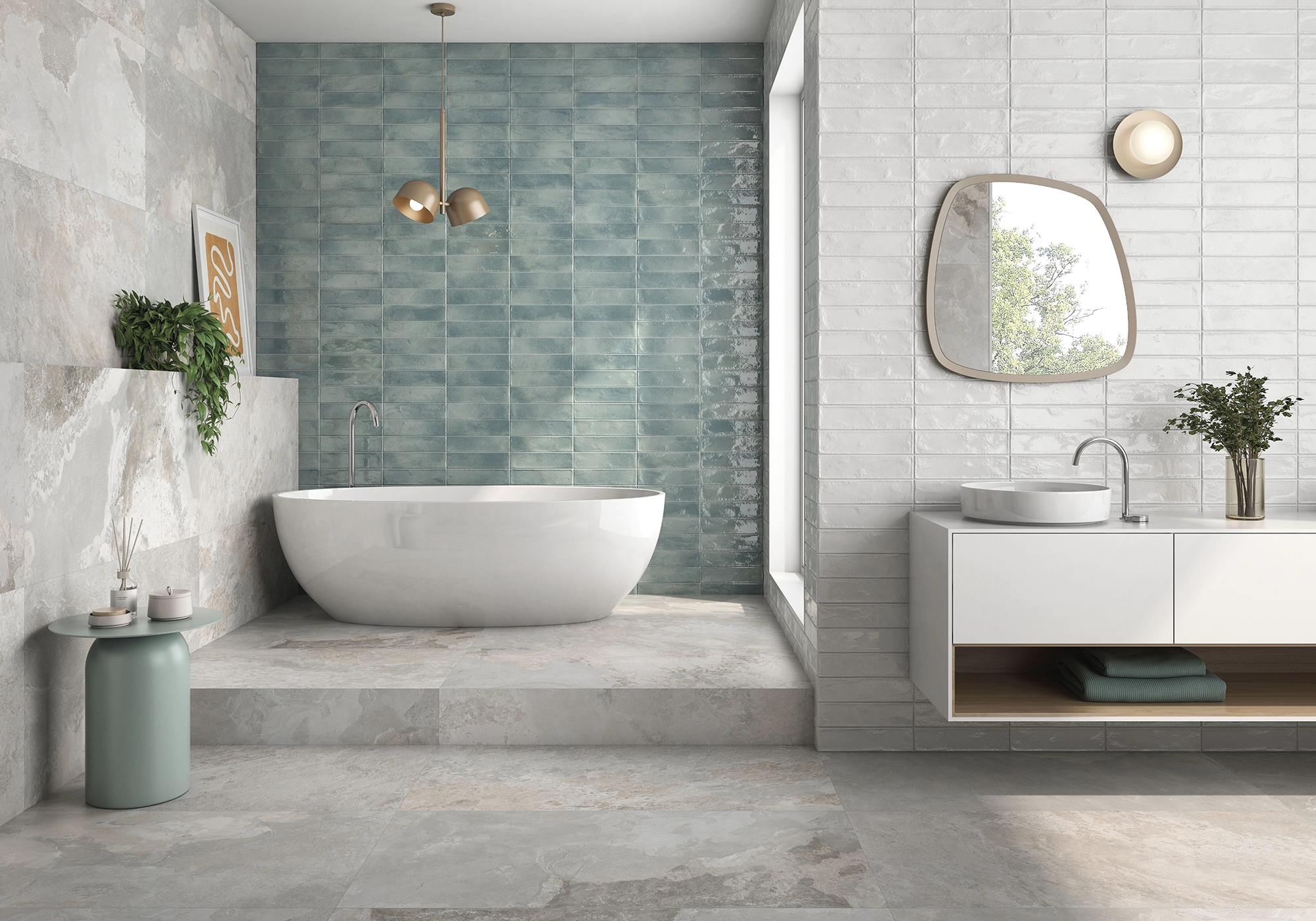 Geotiles Borba, Stone