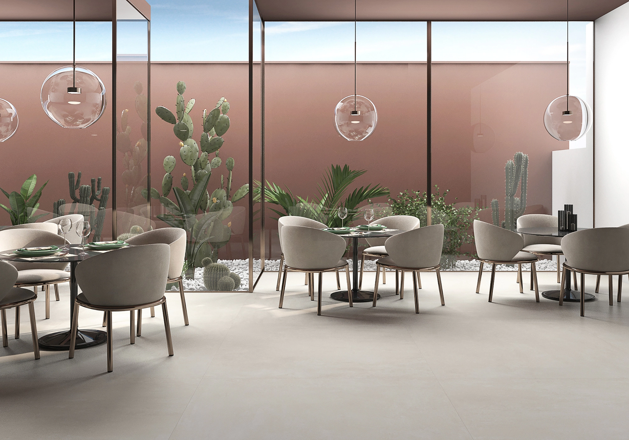 Geotiles Argon, Concrete