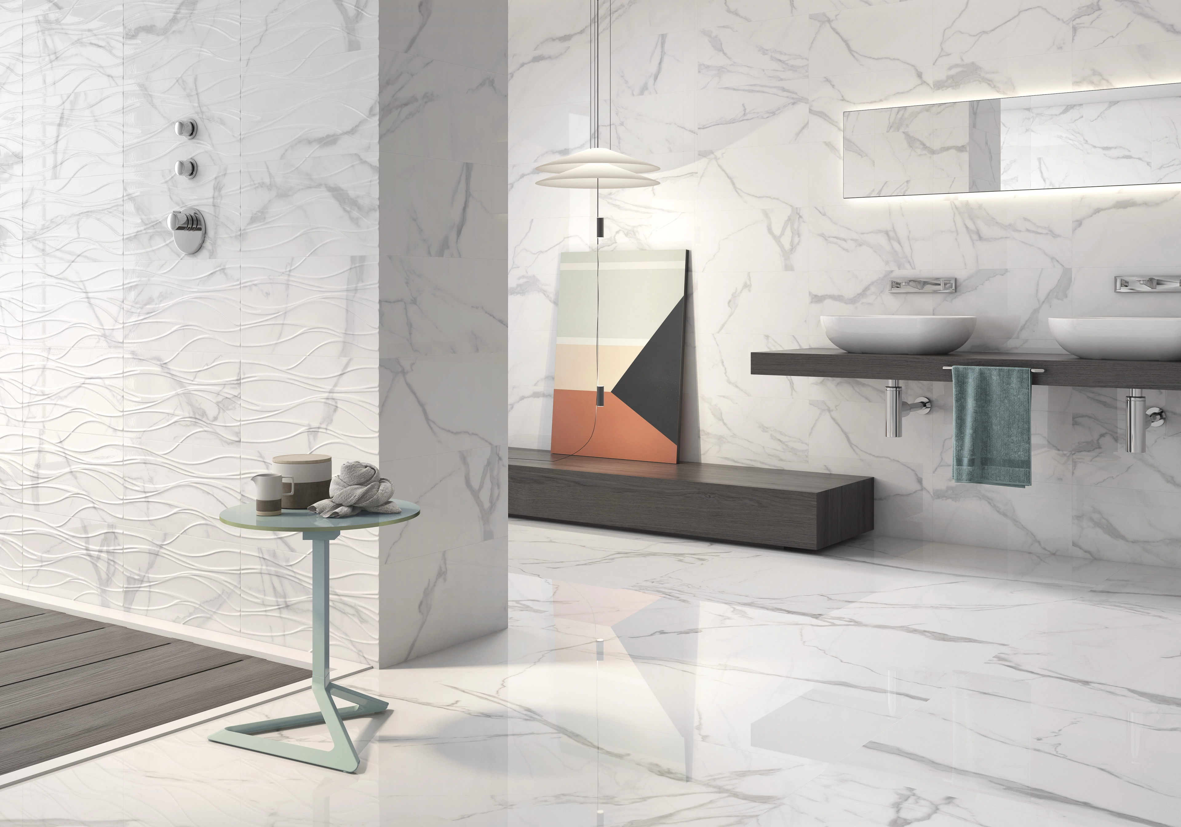 Geotiles Num, Marble