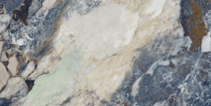 Greta Blue, Super Polished, 60x120cm, 10.00mm, Rectified