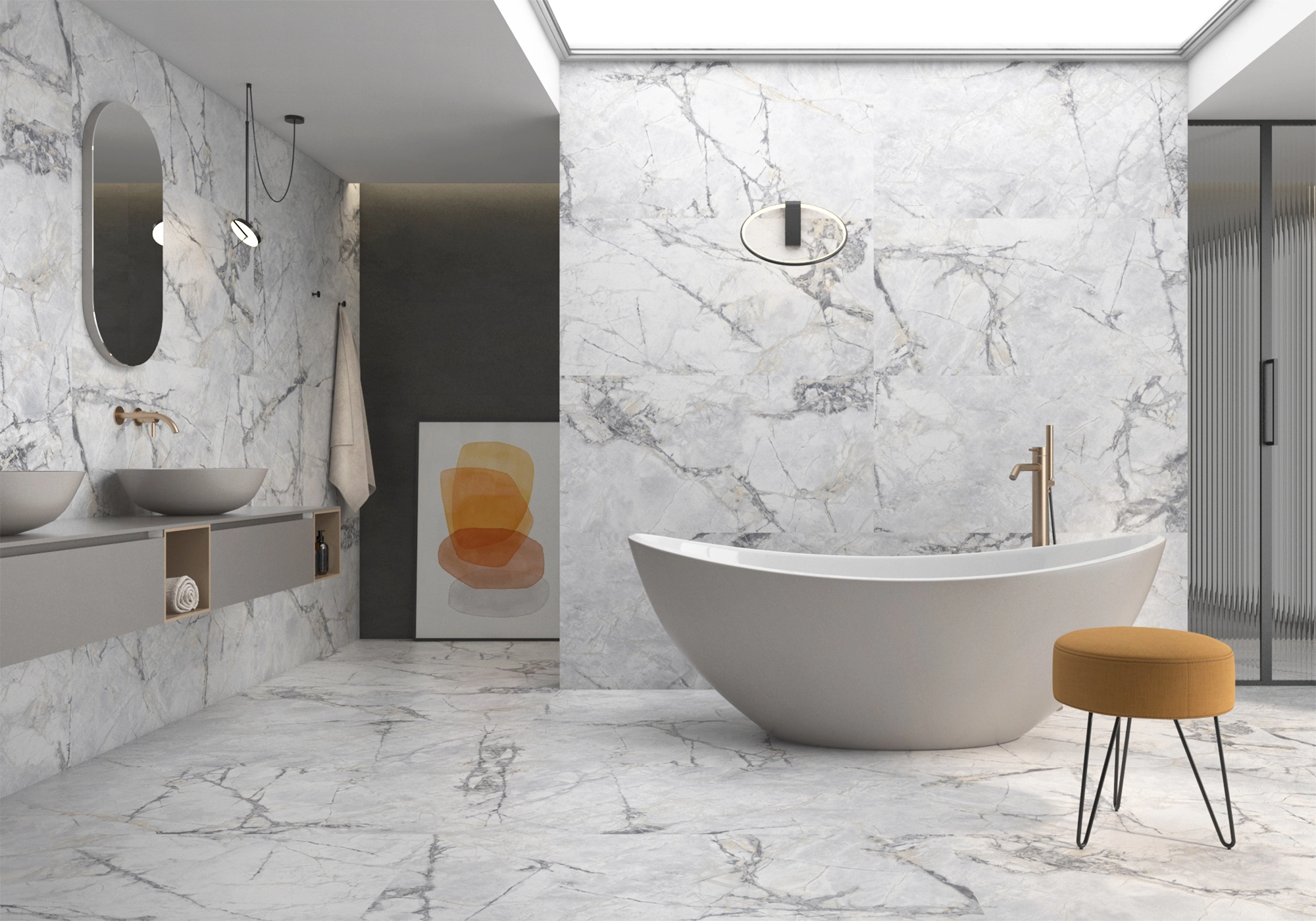 Geotiles Borgia, Marble
