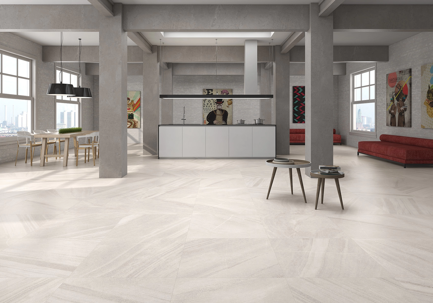 Geotiles Clark, Stone
