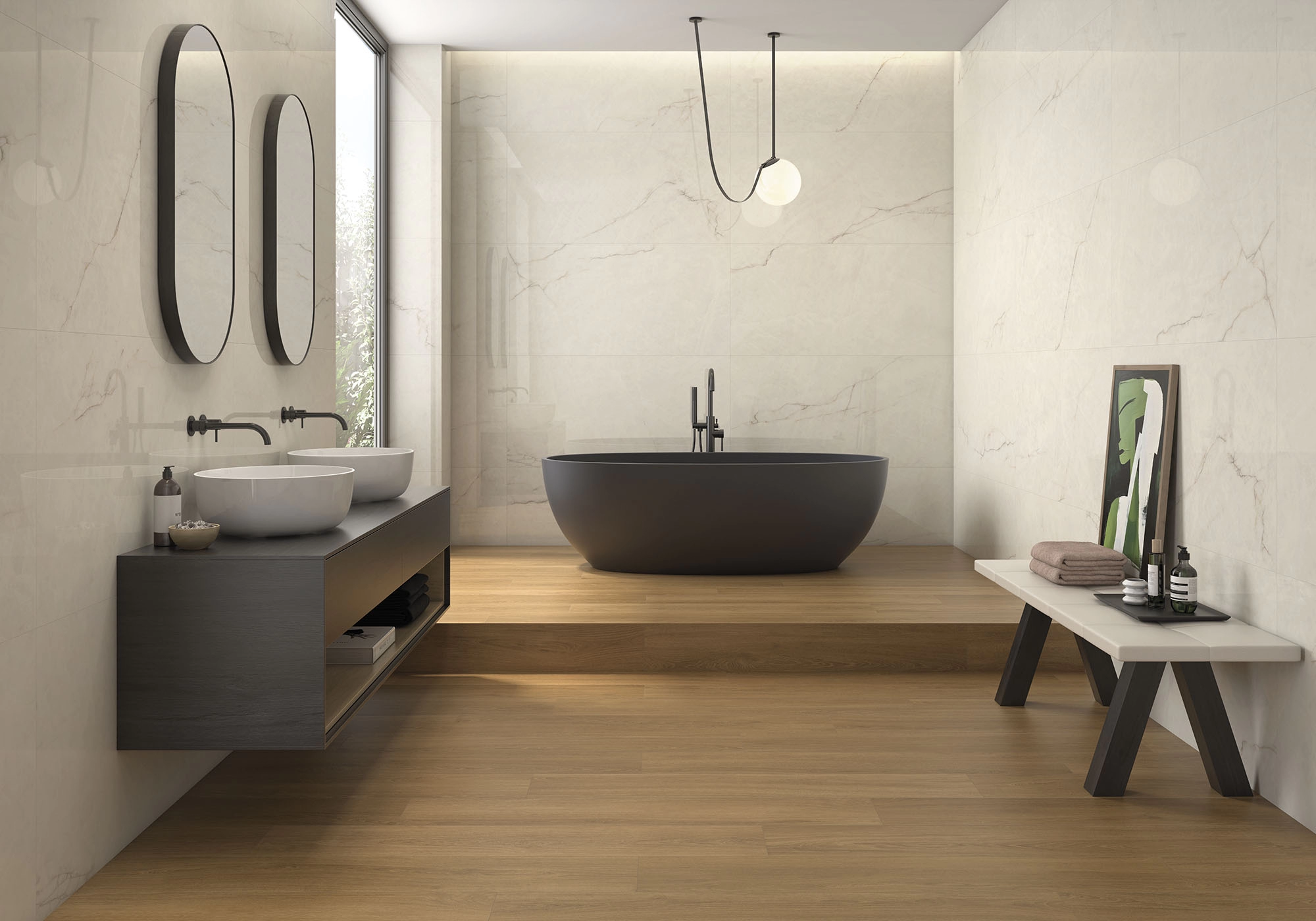 Geotiles Cristallo, Marble