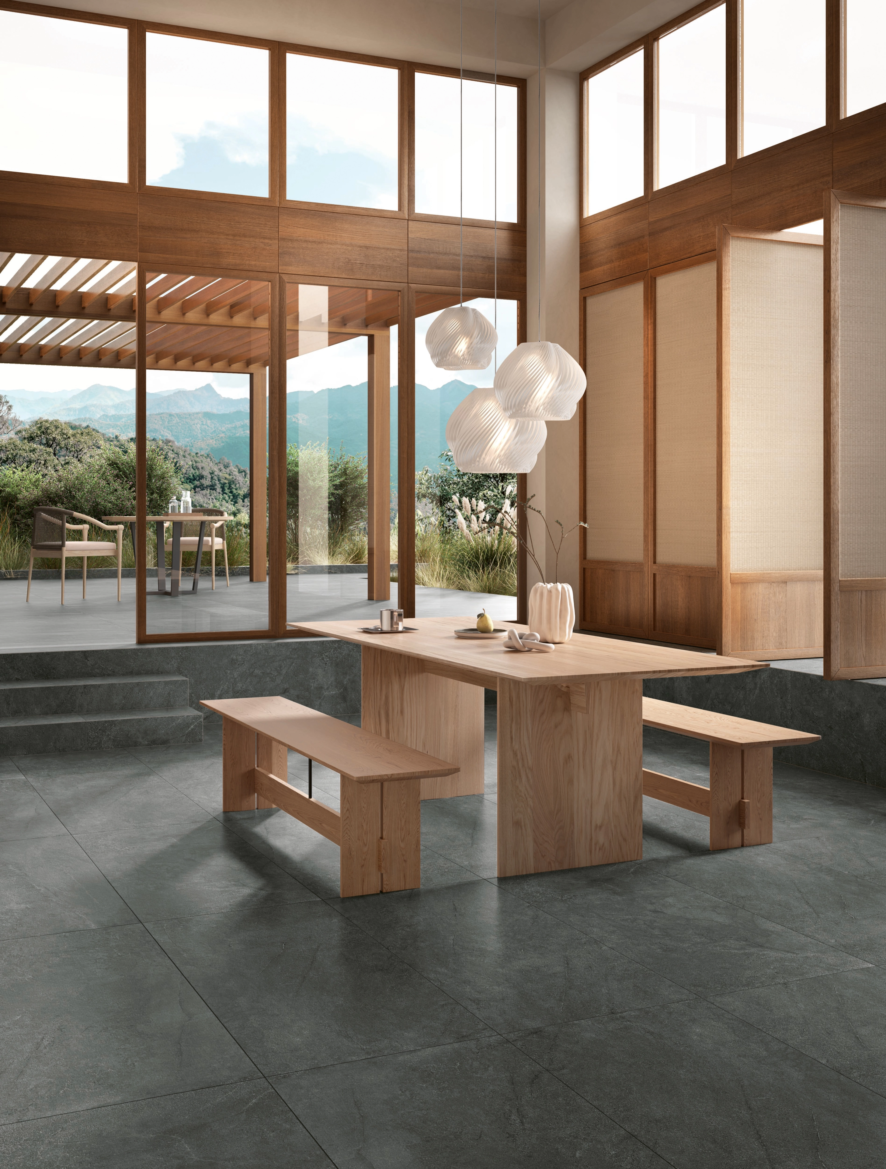 Abitare la ceramica All Around Stone