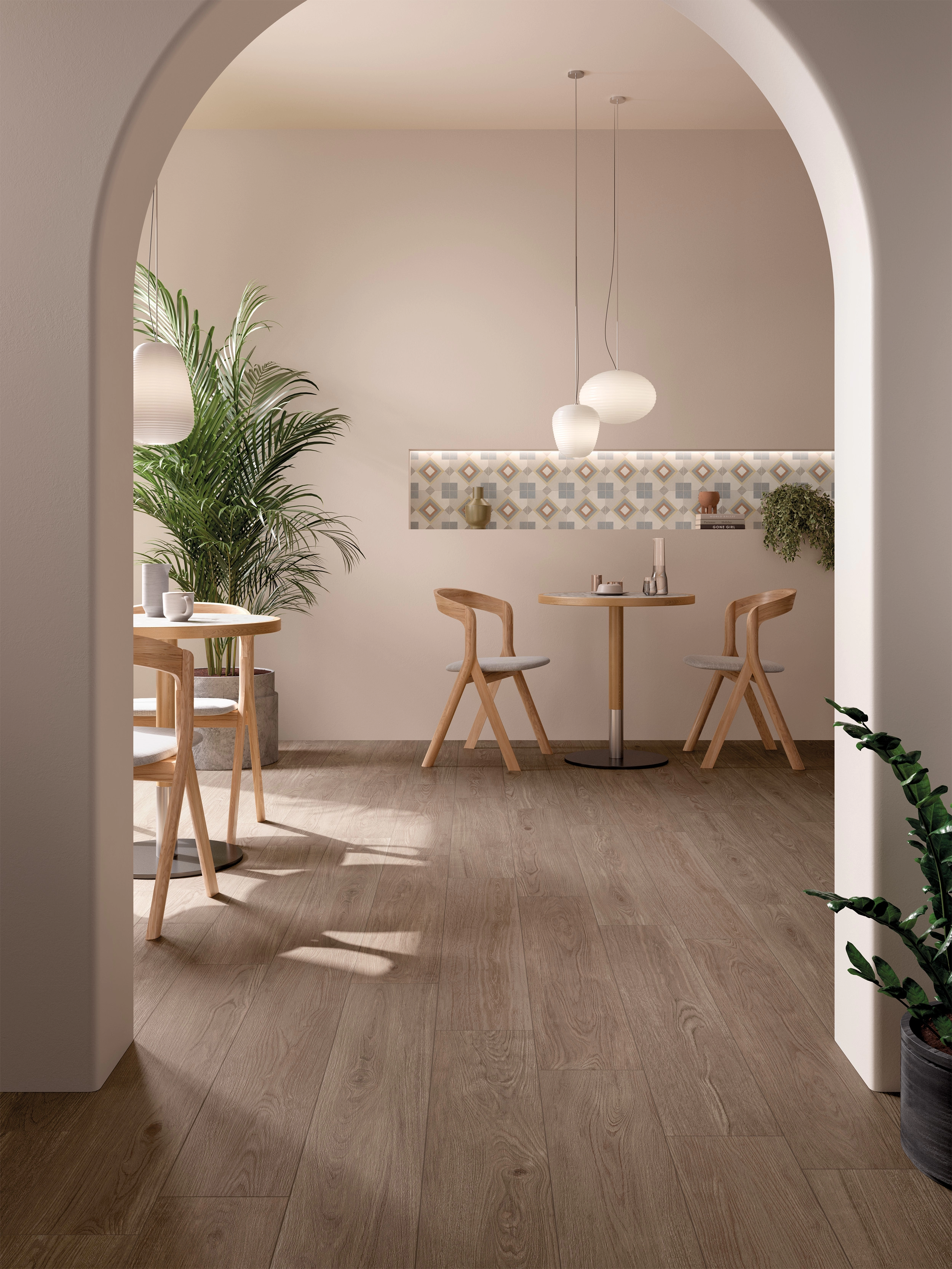 Abitare la ceramica All Around Wood