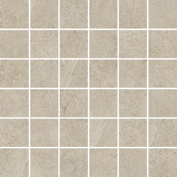 Kong Mosaico 5x5 M2KNMS30030 - Beige, Natural, 30x30cm, 9.00mm, Not rectified