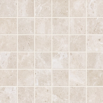 Omnia Mosaico 4,8×4,8 GKM2 - Venezia Ivory, Spazzolato r10, 30x30cm, 9.00mm, Rectified