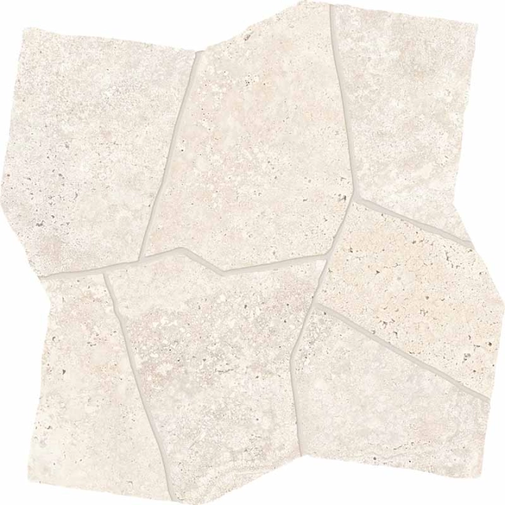 Ceramiche Keope Trevi Cross Ivory, Spazzolato r10, 60x60cm, 9.00mm