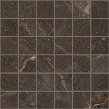 9cento Mosaico 4,8×4,8 M3F9 - Ombra Moca, Lappato, 30x30cm, 9.00mm, Rectified