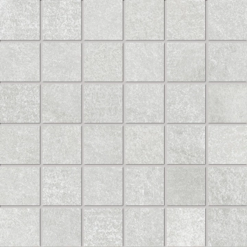 Noord Mosaico 4,8×4,8 EDM8 - Silver, Natural r10, 30x30cm, 9.00mm, Rectified