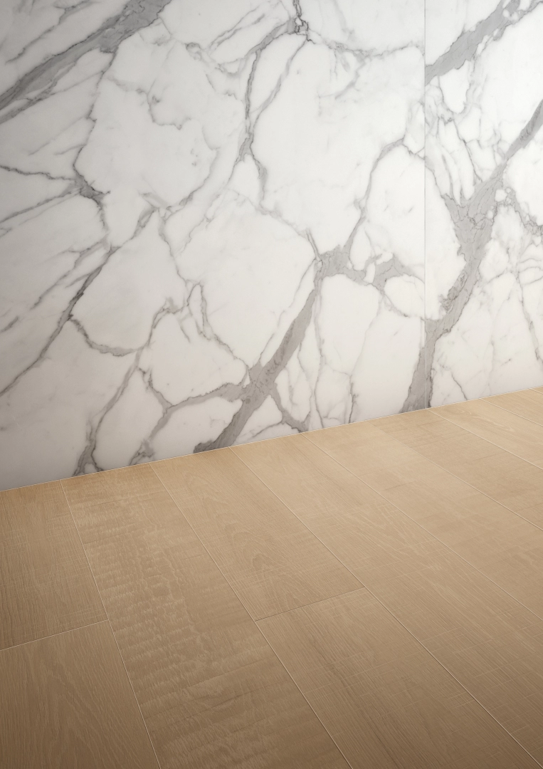 Ceramiche Keope Elements Lux Calacatta, Lappato, 120x278cm, 6.00mm ...
