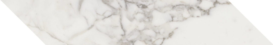 Elements Lux Chevron-sx T1A2 - Calacatta, Lappato, 10x60cm, 9.00mm, Rectified