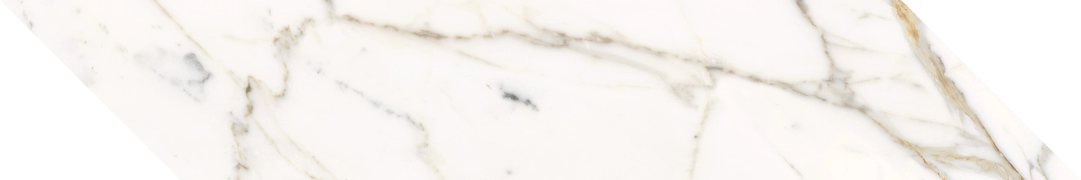 Elements Lux Chevron-sx T9A2 - Calacatta Statuarietto, Lappato, 10x60cm, 9.00mm, Rectified