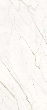 Elements Lux N9A2 - Calacatta Statuarietto, Lappato, 120x278cm, 6.00mm, Rectified