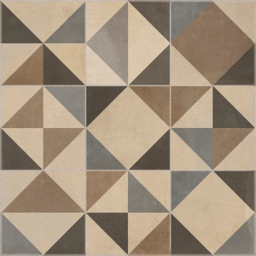Ornament Decoro 300000000000056532 - Pattern, Mate, 60x60cm, 9.00mm, Not rectified