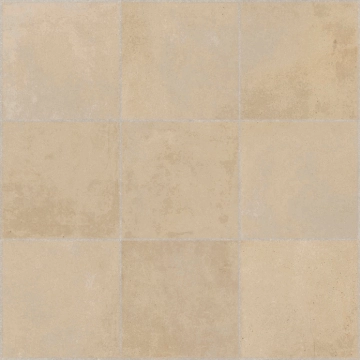 Ornament 300000000000056526 - Cream, Mate, 60x60cm, 9.00mm, Not rectified