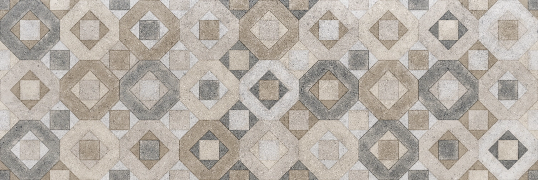 Rex Decoro 300000000000027273 - Multicolor, Mate, 30x90cm, 8.70mm, Rectified