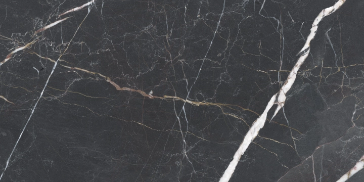 Vanity 300000000000065318 - Black, Premium polished, 60x120cm, 10.50mm, Rectified