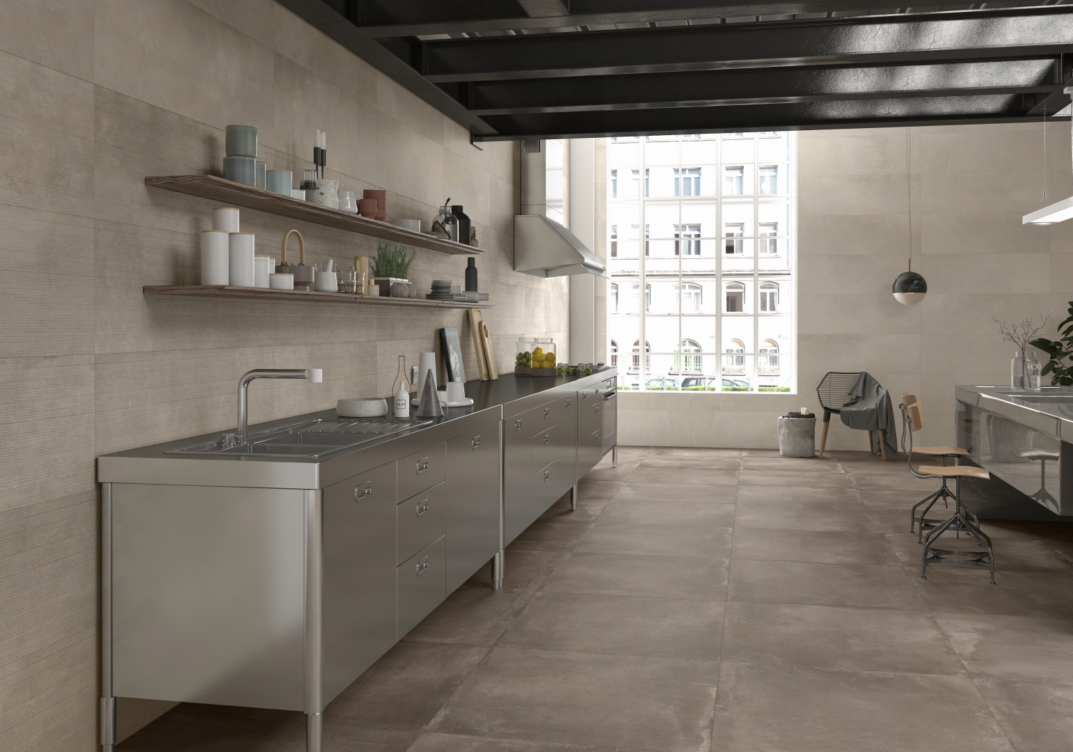 Argenta Ceramica Powder Tortora, Mate, 25x75cm, 8.70mm, not-rectified ...