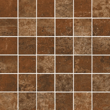 Costruire Mosaico 5x5 1086717 - Rame, Naturale, 30x30cm, 9.50mm, Not rectified