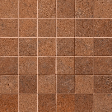 Italica Mosaico 5x5 1086270 - Terra Bruciata, Naturale, 30x30cm, 9.50mm, Not rectified