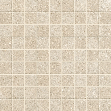 Eclettica Mosaico 3x3 1082436 - Beige, Silk, 30x30cm, 9.50mm, Not rectified