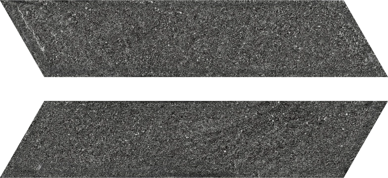 Eclettica 1082450 - Nero Eclettico, Naturale, 52.5x11.7cm, 9.50mm, Not rectified