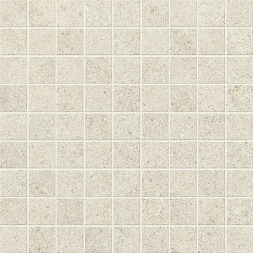Eclettica Mosaico 3x3 1082035 - Bianco, Silk, 30x30cm, 9.50mm, Not rectified