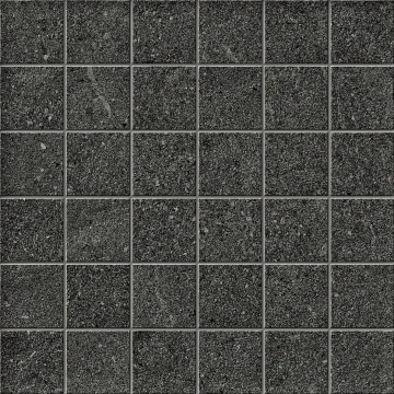 Eclettica Mosaico 5x5 1082040 - Nero Eclettico, Naturale, 30x30cm, 9.50mm, Not rectified