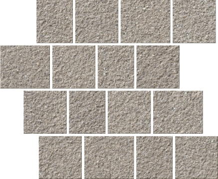 Eclettica Mosaico Pavè 1081801 - Piombo, Rock, 30x30cm, 9.50mm, Not rectified