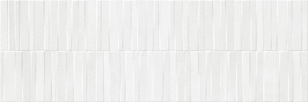Slow Wall Struttura Dash 3D MPCE - Gesso, Matt, 40x120cm, 12.00mm, Rectified