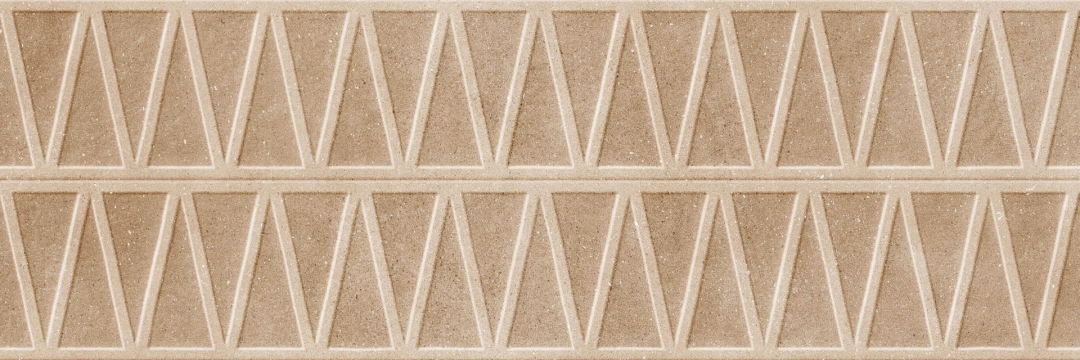 Slow Wall Struttura Hay 3D MPC8 - Calce, Matt, 40x120cm, 12.00mm, Rectified