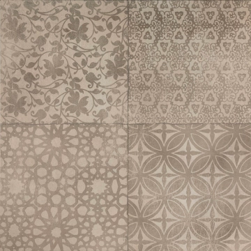 Powder Decoro Liberty M002 - Caldo, Strutturato, 75x75cm, 9.50mm, Rectified