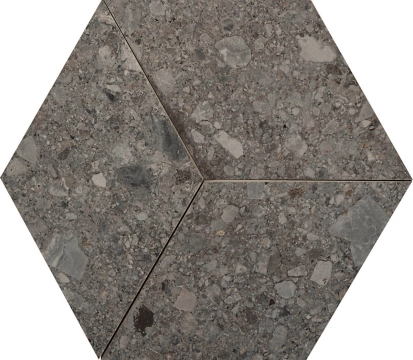 Mystone Ceppo Di Gre Mosaico 3D M0KK - Anthracite, Matt, 11.42x13.19