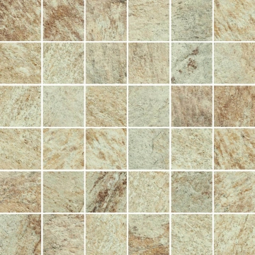Rocking Mosaico M1HJ - Beige, Strutturato, 30x30cm, 9.50mm, Not rectified