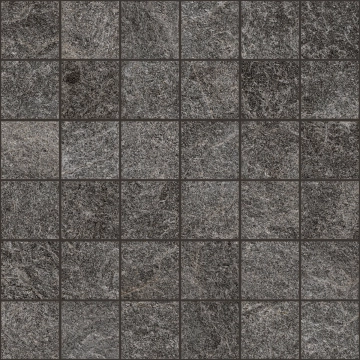 Rocking Mosaico M1HN - Anthracite, Strutturato, 30x30cm, 9.50mm, Not rectified