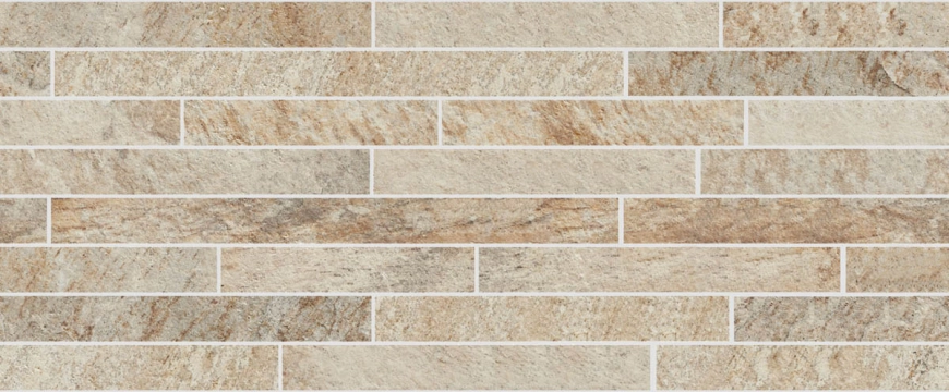 Rocking Mosaico M1HQ - Beige, Strutturato, 22.5x55cm, 10.00mm, Not rectified