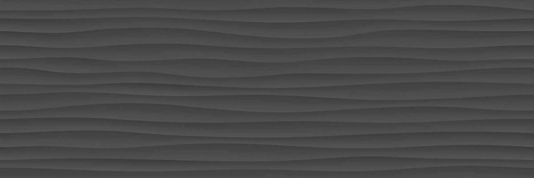Eclettica Struttura Wave 3D M1AG - Antracite, Matt, 15.75x47.24
