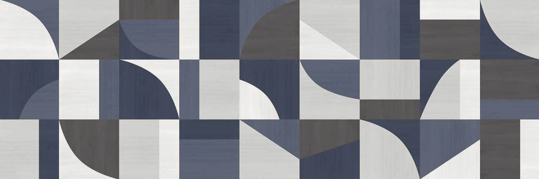 Eclettica Decoro Carioca M1AP - White, Matt, 15.75x47.24