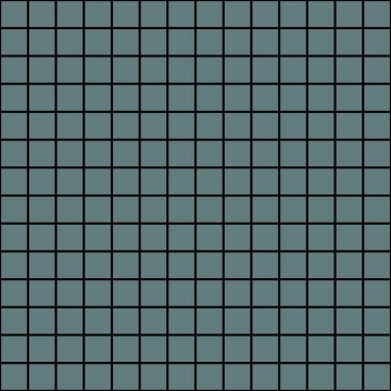 Eclettica Mosaico M3S6 - Sage, Semi-matt, 15.75x15.75
