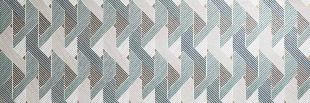 Eclettica Decoro Etoile M2U4 - White, Semi-matt, 15.75x47.24