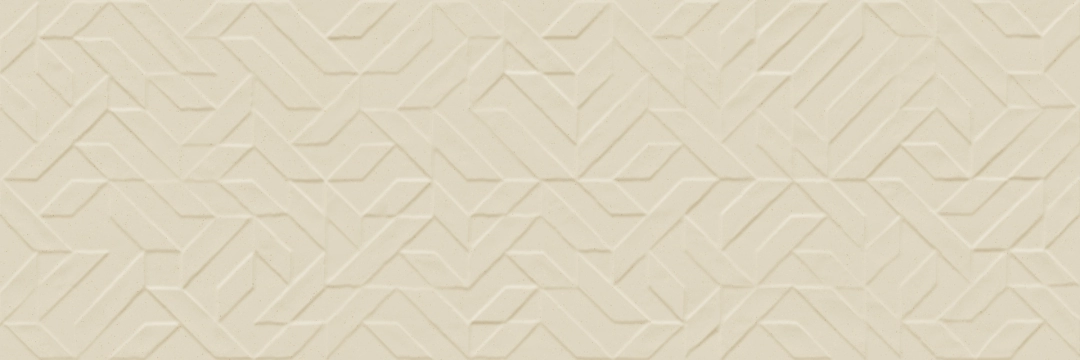 Racconti Struttura Segmenti 3D MCYS - Avorio, Satin, 30x90cm, 10.00mm, Rectified