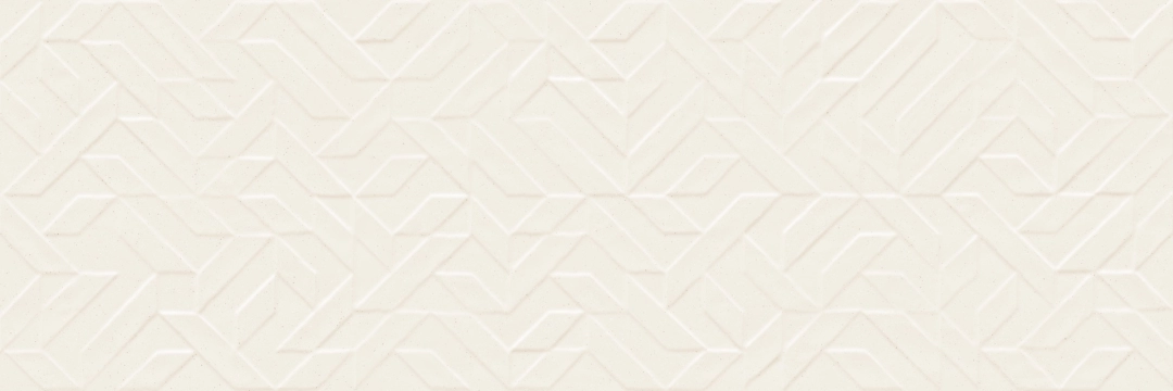 Racconti Struttura Segmenti 3D MCYF - Bianco, Satin, 30x90cm, 10.00mm, Rectified