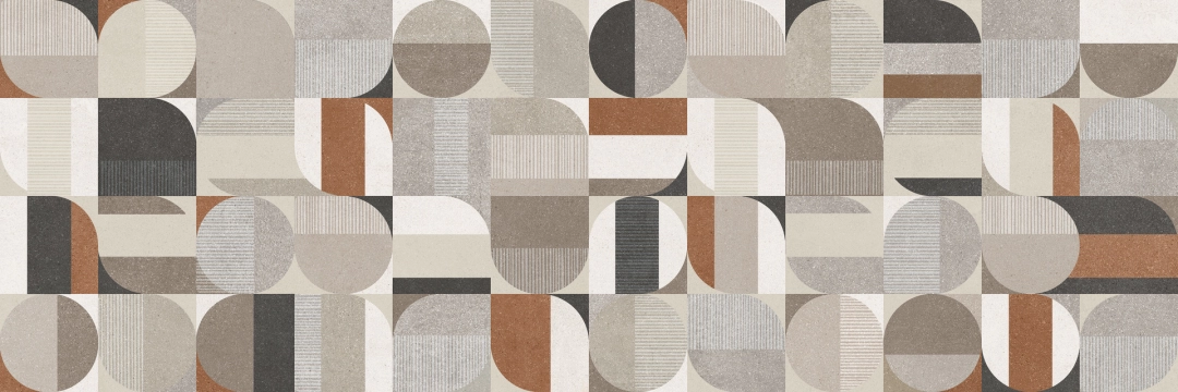 Cementum Wall Decoro Urban MMDT - Caldo, Matt, 40x120cm, 6.00mm, Rectified