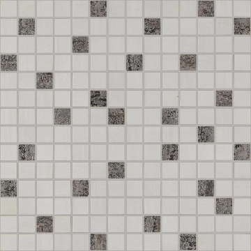 Materika Mosaico MMQX - Grigio, Matt, 40x40cm, 6.00mm, Not rectified