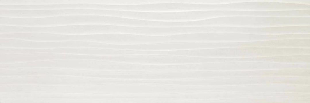 Materika Struttura Wave 3D MMFV - Off White, Matt, 40x120cm, 8.00mm, Rectified